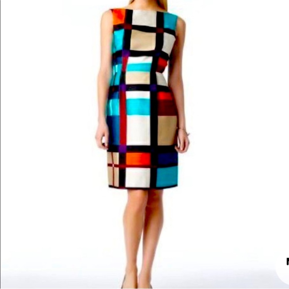 Kate Spade New York Purdy Color Block Dress Size 2” NWT retail $428 silk blend
